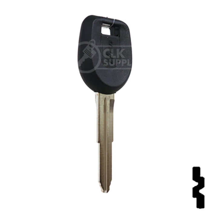 Uncut Transponder Key | Mitsubishi | MIT8PT Automotive Key Ilco
