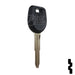 Uncut Transponder Key | Mitsubishi | MIT8PT Automotive Key Ilco