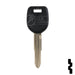 Uncut Transponder Key | Mitsubishi | MIT8PT Automotive Key Ilco