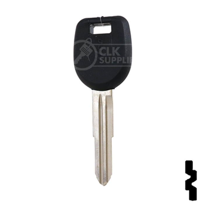Uncut Transponder Key | Mitsubishi | MIT8PT Automotive Key Ilco