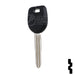 Uncut Transponder Key | Mitsubishi | MIT8PT Automotive Key Ilco