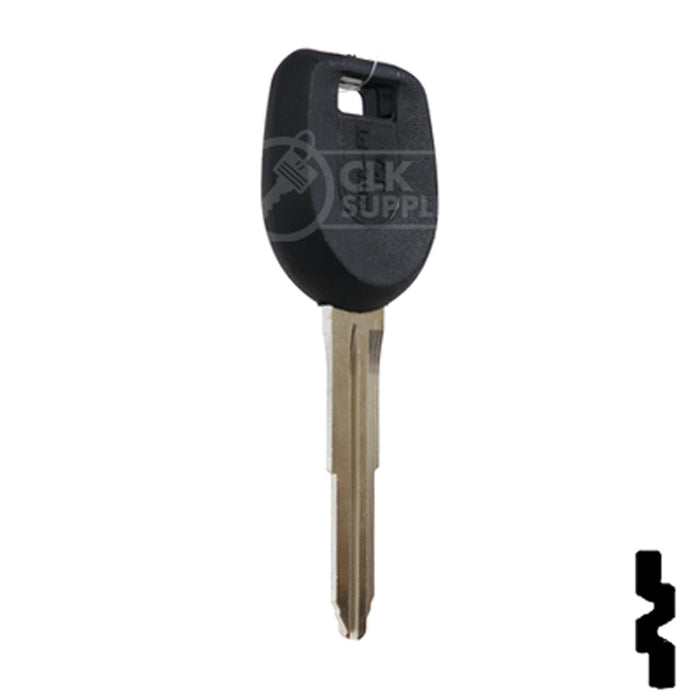 Uncut Transponder Key | Mitsubishi | MIT8PT Automotive Key Ilco