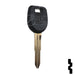Uncut Transponder Key | Mitsubishi | MIT8PT Automotive Key Ilco