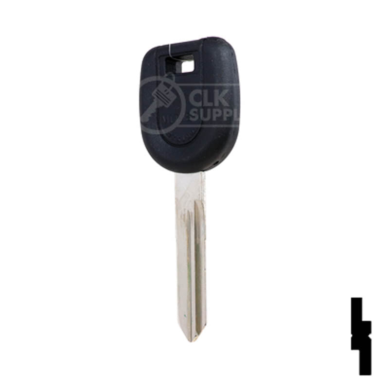 Uncut Transponder Key | Mitsubishi | TPX3MIT-18.P, MIT16APT Automotive Key JMA USA