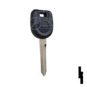 Uncut Transponder Key | Mitsubishi | TPX3MIT-18.P, MIT16APT Automotive Key JMA USA