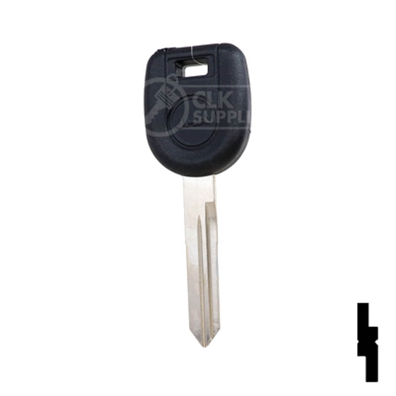 Uncut Transponder Key | Mitsubishi | TPX3MIT-18.P, MIT16APT Automotive Key JMA USA