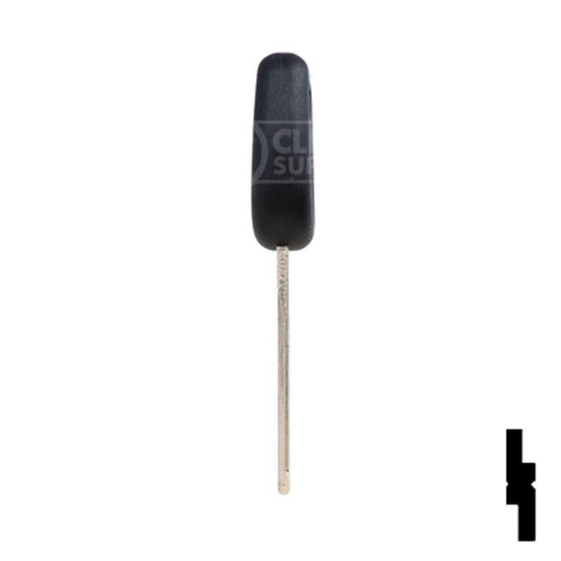 Uncut Transponder Key | Mitsubishi | TPX3MIT-18.P, MIT16APT Automotive Key JMA USA