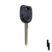 Uncut Transponder Key | Mitsubishi | TPX3MIT-18.P, MIT16APT Automotive Key JMA USA