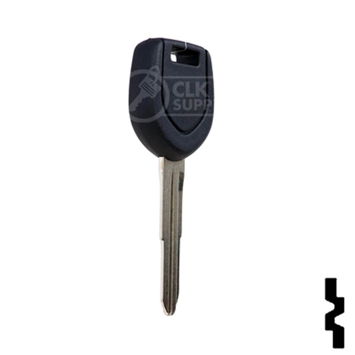 Uncut Transponder Key "N" Chip Blank | Mitsubishi | MIT12-PT, 5907793 Automotive Key LockVoy