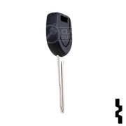 Uncut Transponder Key "N" Chip Blank | Mitsubishi | MIT12-PT, 5907793 Automotive Key LockVoy