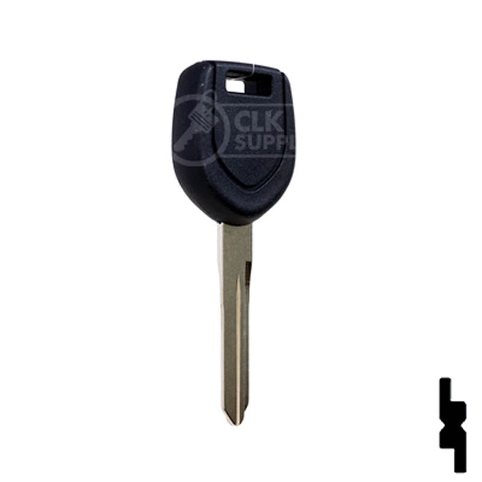Uncut Transponder Key "N" Chip Blank | Mitsubishi | MIT16APT, 692020, 692562 Automotive Key LockVoy