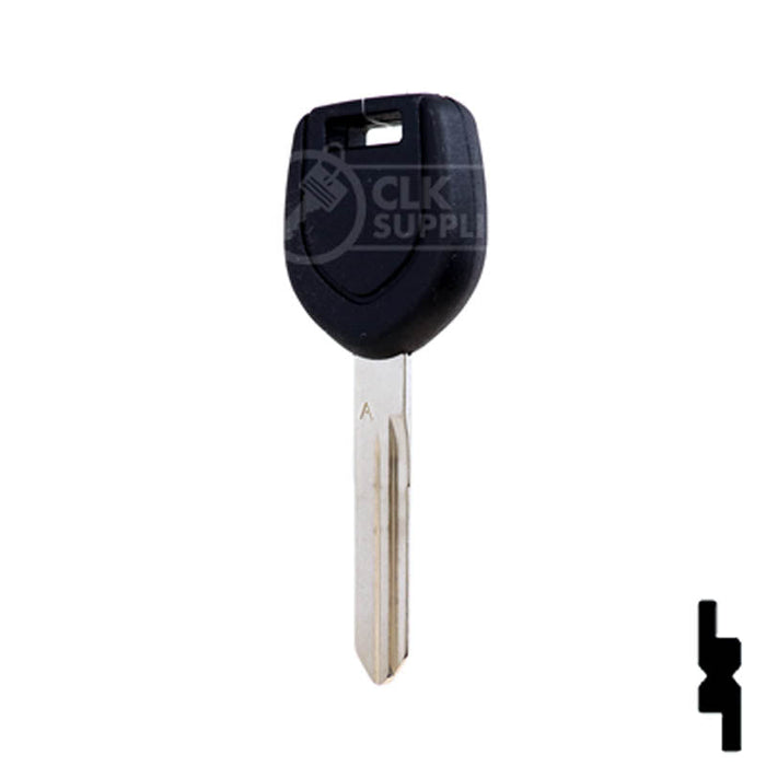 Uncut Transponder Key "N" Chip Blank | Mitsubishi | MIT16APT, 692020, 692562 Automotive Key LockVoy