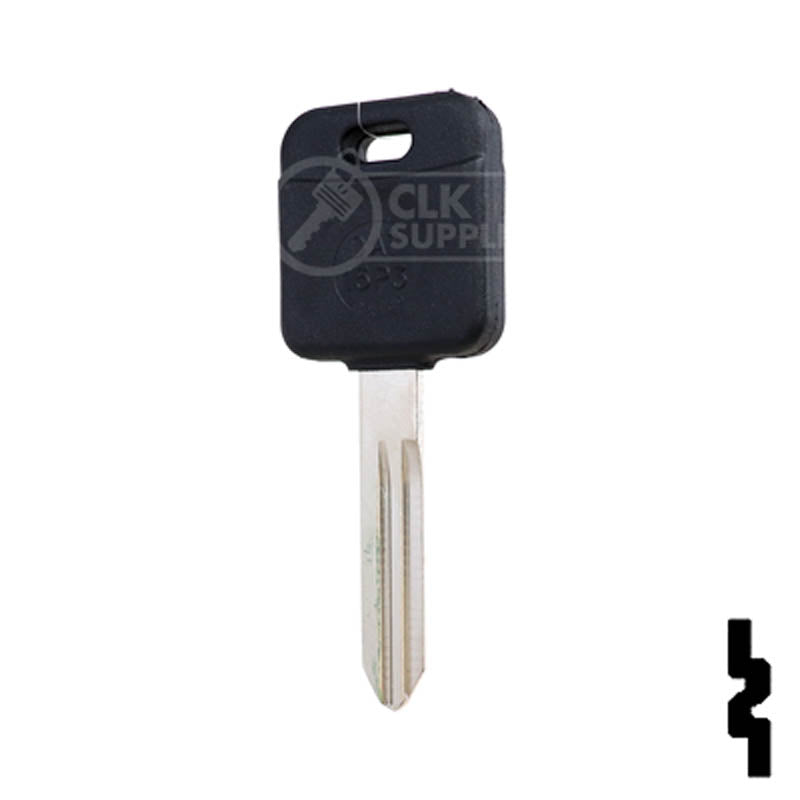 Uncut Transponder Key | Nissan, Infiniti | NI01T Automotive Key JMA USA