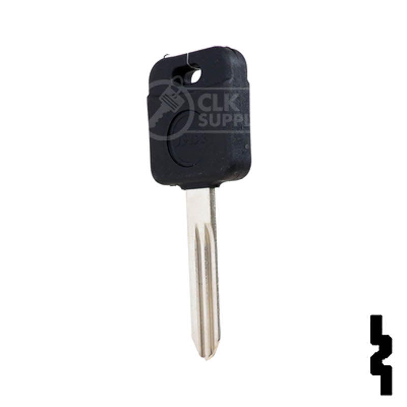 Uncut Transponder Key | Nissan, Infiniti | NI01T Automotive Key JMA USA