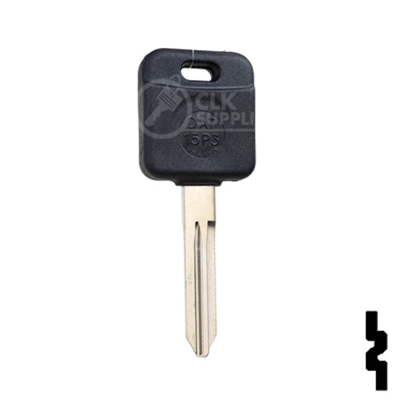 Uncut Transponder Key | Nissan, Infiniti | NI01T Automotive Key JMA USA
