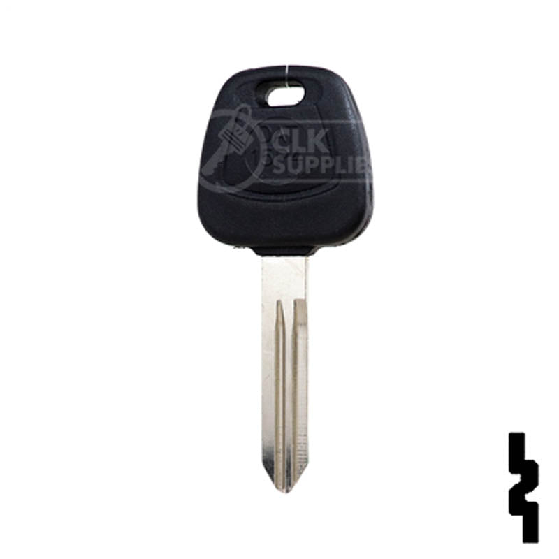 Uncut Transponder Key | Nissan | NI02, TP19DAT-15.P4 Automotive Key JMA USA
