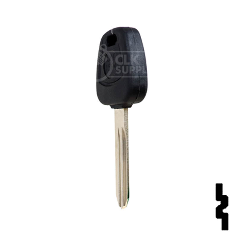 Uncut Transponder Key | Nissan | NI02, TP19DAT-15.P4 Automotive Key JMA USA