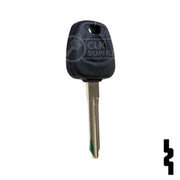 Uncut Transponder Key | Nissan | NI02, TP19DAT-15.P4 Automotive Key JMA USA