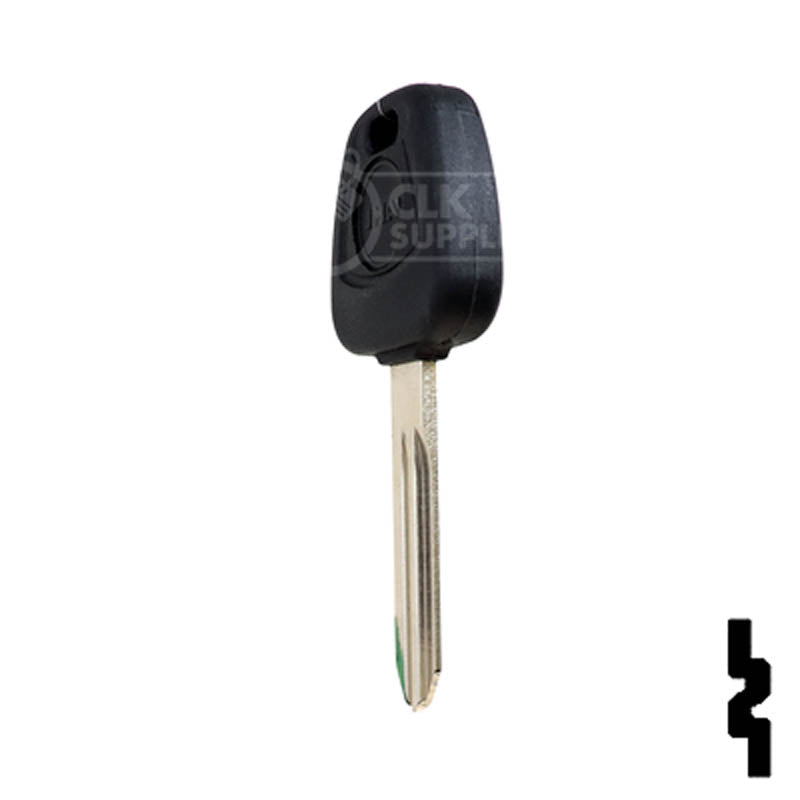 Uncut Transponder Key | Nissan | NI02, TP19DAT-15.P4 Automotive Key JMA USA