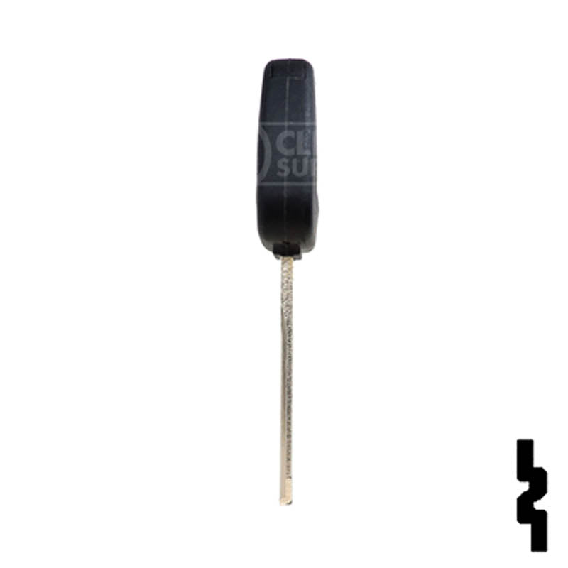Uncut Transponder Key | Nissan | NI02, TP19DAT-15.P4 Automotive Key JMA USA