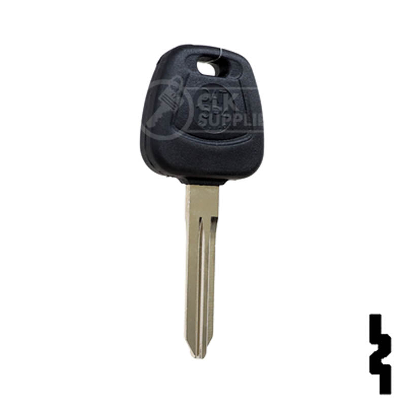 Uncut Transponder Key | Nissan | NI02, TP19DAT-15.P4 Automotive Key JMA USA