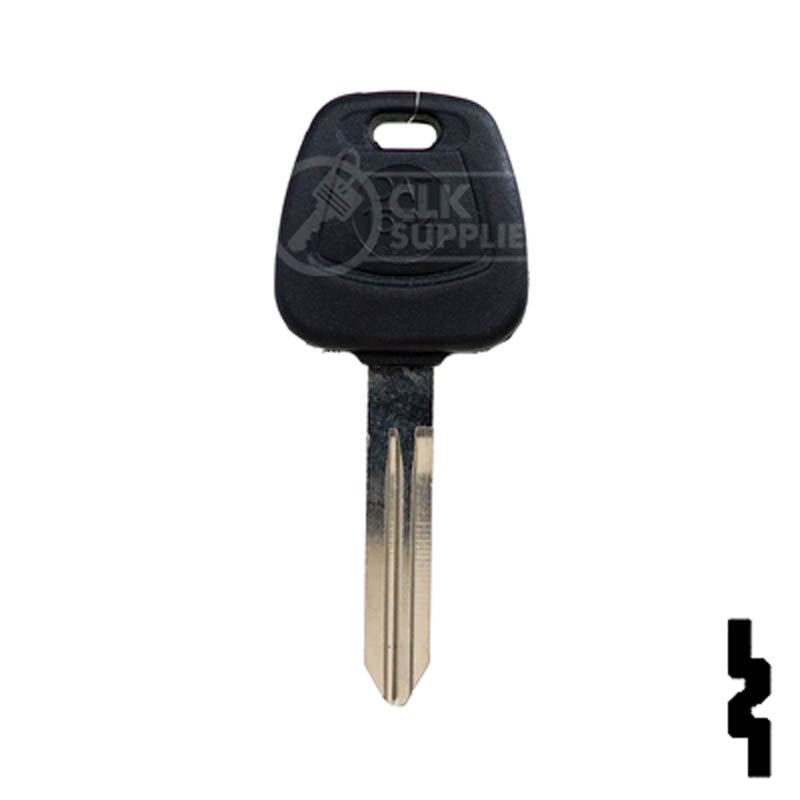 Uncut Transponder Key | Nissan | NI02, TP19DAT-15.P4 — CLK Supplies