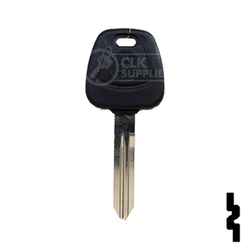 Uncut Transponder Key | Nissan | NI02, TP19DAT-15.P4 Automotive Key JMA USA
