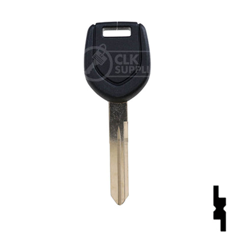 Uncut Transponder Key "R" Chip Blank | Mitsubishi | MIT9-PT, 692565