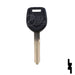 Uncut Transponder Key "R" Chip Blank | Mitsubishi | MIT9-PT, 692565 Automotive Key LockVoy