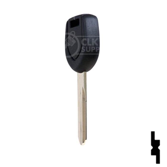 Uncut Transponder Key "R" Chip Blank | Mitsubishi | MIT9-PT, 692565 Automotive Key LockVoy
