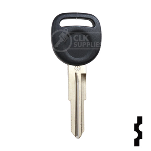 Uncut Transponder Key | Saturn | B114PT Automotive Key Strattec