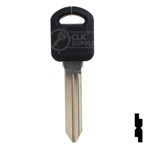 Uncut Transponder Key Shell | Chevrolet | B103 Automotive Key JMA USA