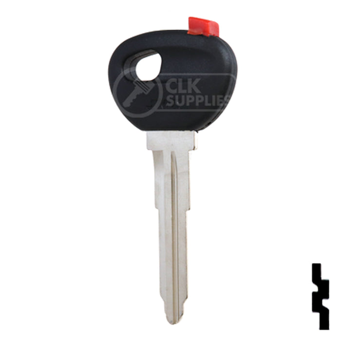 Uncut Transponder Key Shell | Mazda | TP00MAZ-10D-P Automotive Key JMA USA