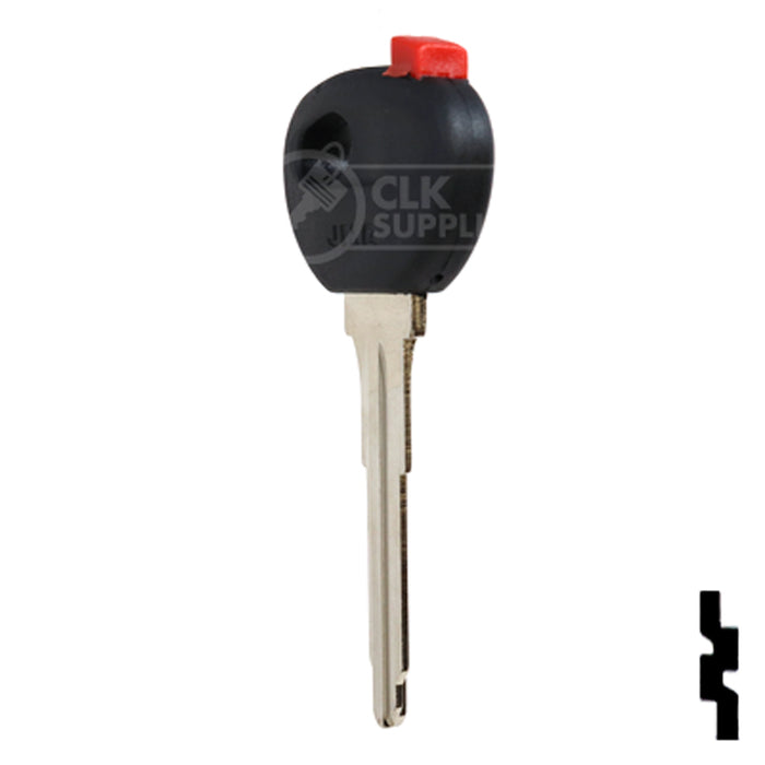 Uncut Transponder Key Shell | Mazda | TP00MAZ-10D-P Automotive Key JMA USA
