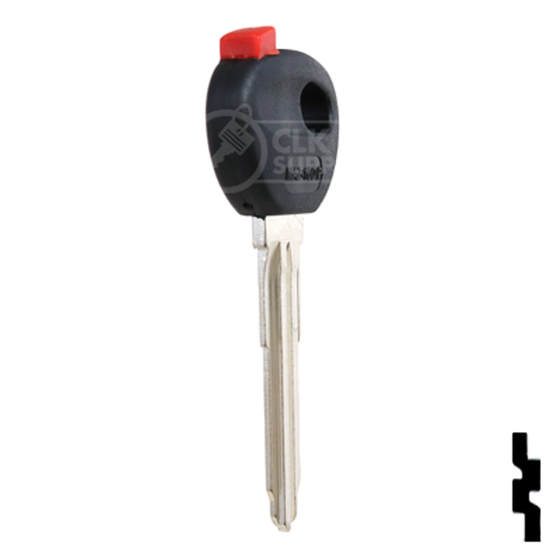 Uncut Transponder Key Shell | Mazda | TP00MAZ-10D-P Automotive Key JMA USA