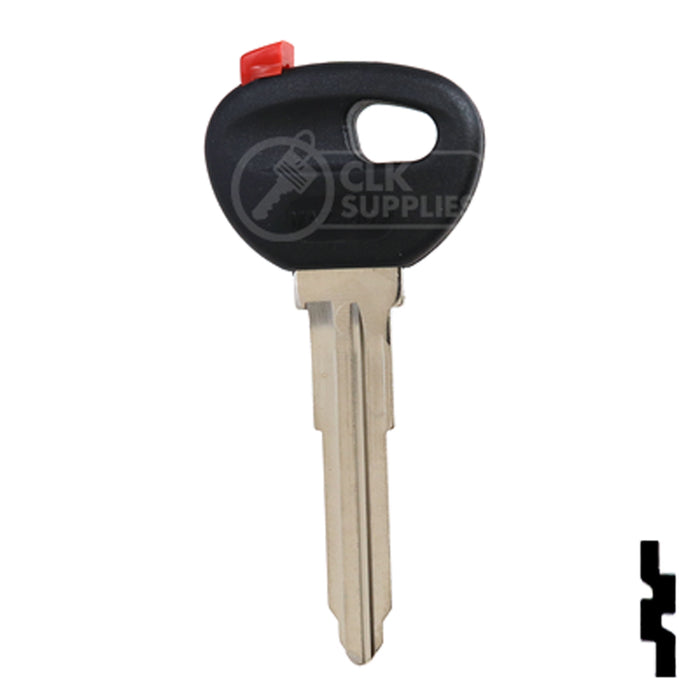 Uncut Transponder Key Shell | Mazda | TP00MAZ-10D-P Automotive Key JMA USA