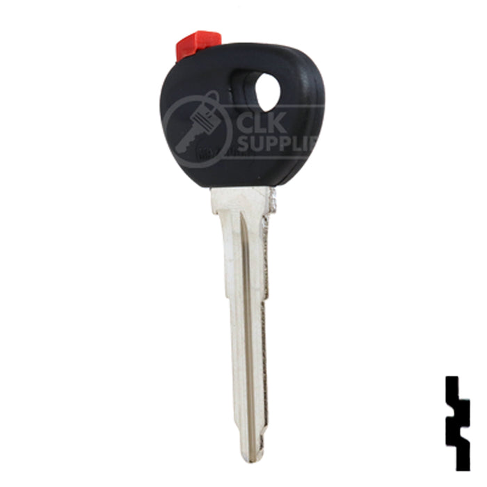 Uncut Transponder Key Shell | Mazda | TP00MAZ-10D-P Automotive Key JMA USA