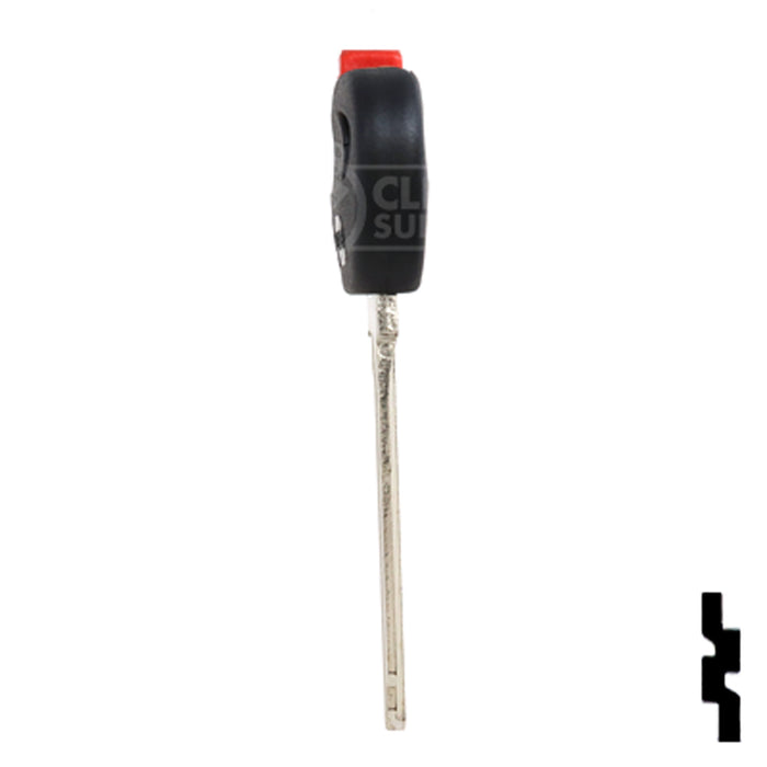 Uncut Transponder Key Shell | Mazda | TP00MAZ-10D-P Automotive Key JMA USA