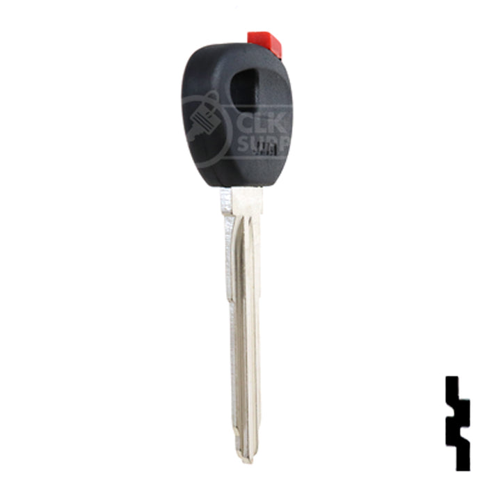 Uncut Transponder Key Shell | Mazda | TP00MAZ-10D-P Automotive Key JMA USA