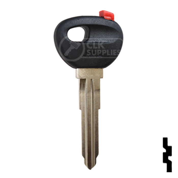 Uncut Transponder Key Shell | Mazda | TP00MAZ-10D-P Automotive Key JMA USA