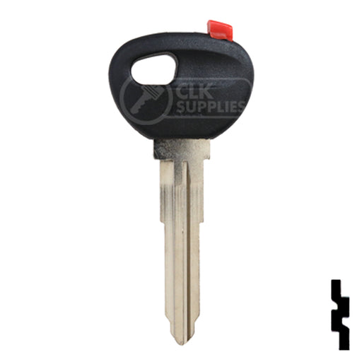 Uncut Transponder Key Shell | Mazda | TP00MAZ-10D-P Automotive Key JMA USA