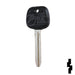 Uncut Transponder Key | Toyota, Scion | TOY44DPT, 5910834 Automotive Key Ilco