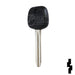 Uncut Transponder Key | Toyota, Scion | TOY44DPT, 5910834 Automotive Key Ilco