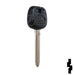 Uncut Transponder Key | Toyota, Scion | TOY44DPT, 5910834 Automotive Key Ilco