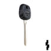 Uncut Transponder Key | Toyota, Scion | TOY44DPT, 5910834 Automotive Key Ilco