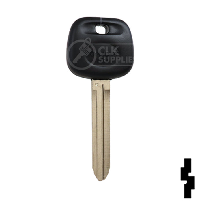 Uncut Transponder Key | Toyota, Scion | TOY44DPT, 5910834 Automotive Key Ilco