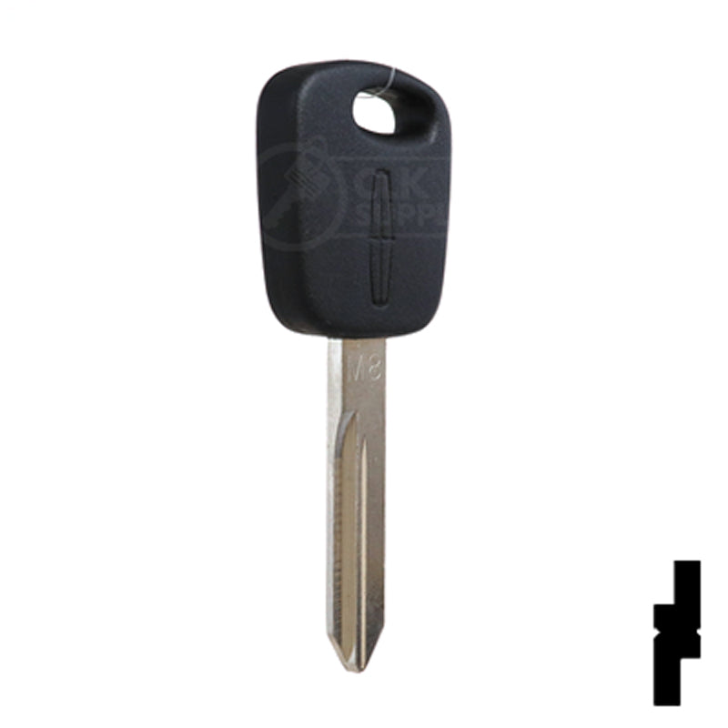 Uncut Transponder Key w/ Strattec Logo | Lincoln | 691641 Automotive Key Strattec