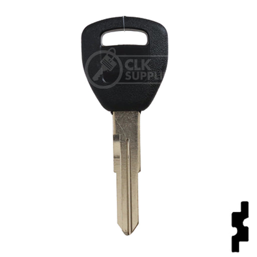 Uncut V-Chip Transponder Key | Acura | HD111PT Automotive Key Ilco