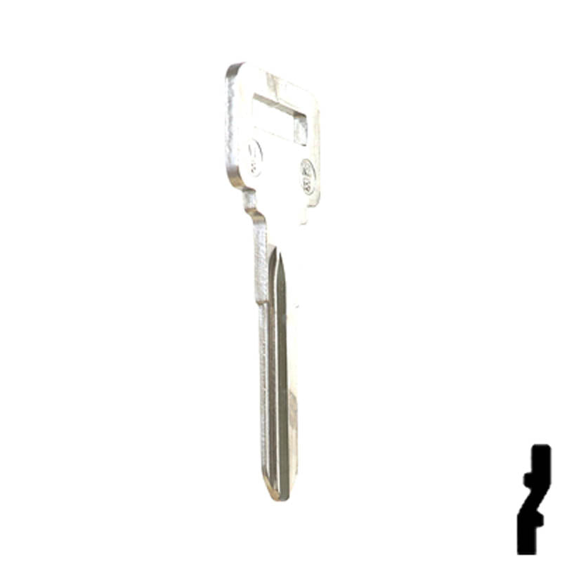 Uncut Key Blank | Volvo | X140 (VL8) — CLK Supplies