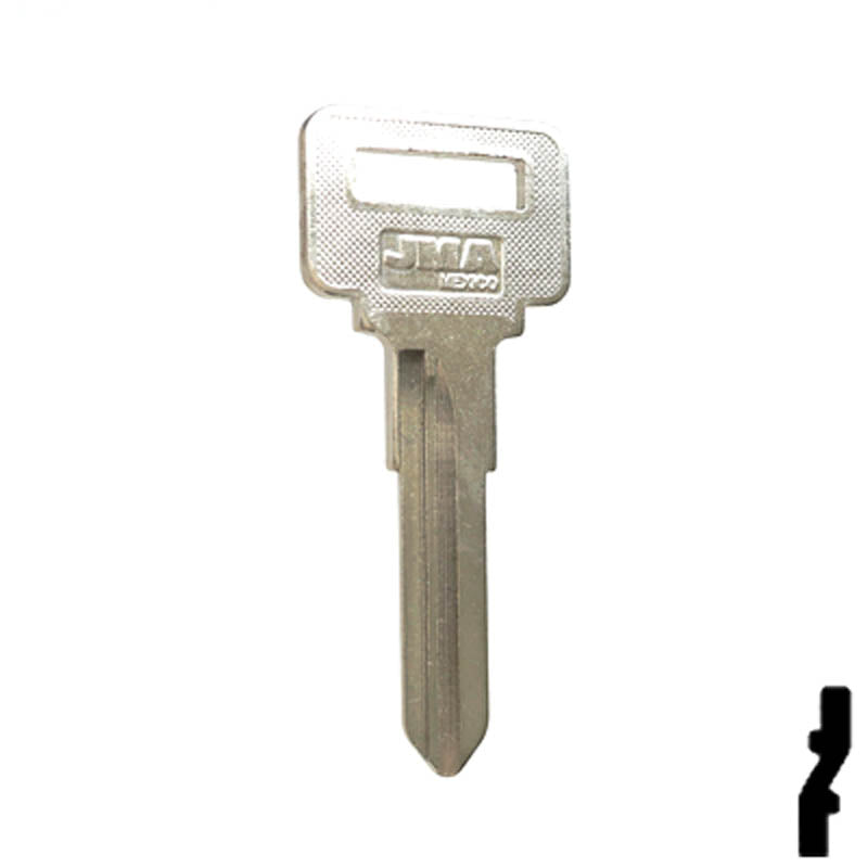 Uncut Key Blank | Volvo | X140 (VL8) — CLK Supplies